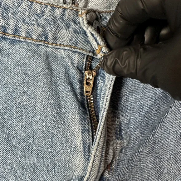 Polo Jeans Co Ralph Lauren Jeans Womens 8 Short Saturday High Rise Straight Deni - Picture 9 of 12